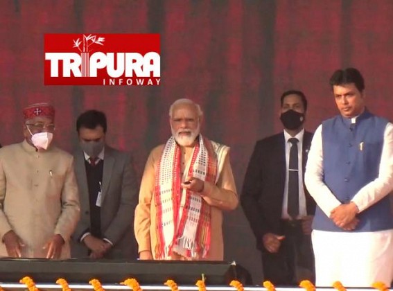 Agartala MBB Airport New Terminal is 2012’s Project : Congress led UPA Govt & Tripura CPI-M Govt’s initiative, JUMLA BJP attempts to snatch credit for UPA Govt’s work Agartala MBB Airport New Terminal is 2012’s Project : Congress led UPA Govt & Tripura CPI-M Govt’s initiative, JUMLA BJP attempts to snatch credit for UPA Govt’s work
